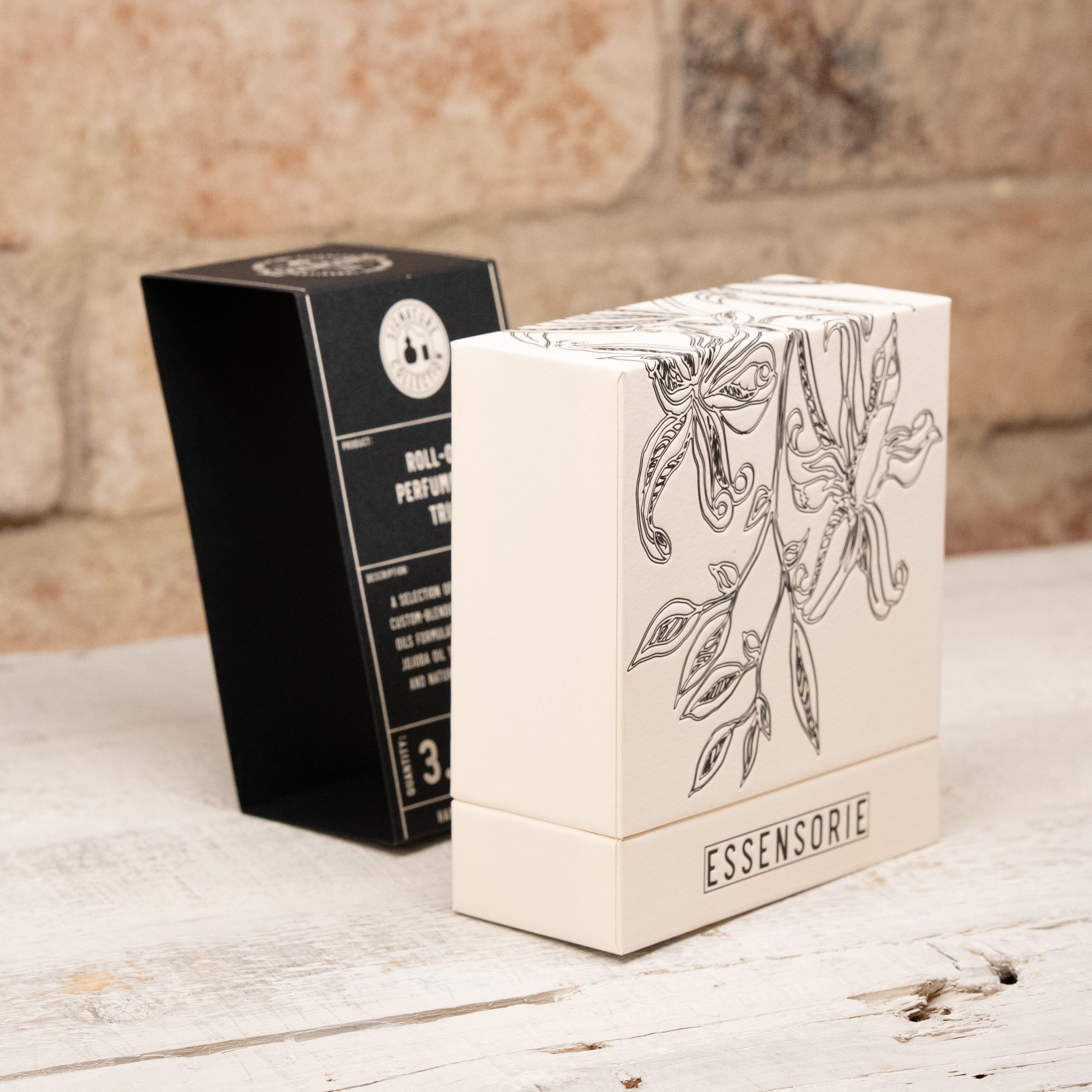 Customisable Natural Perfume Oil Trio Box