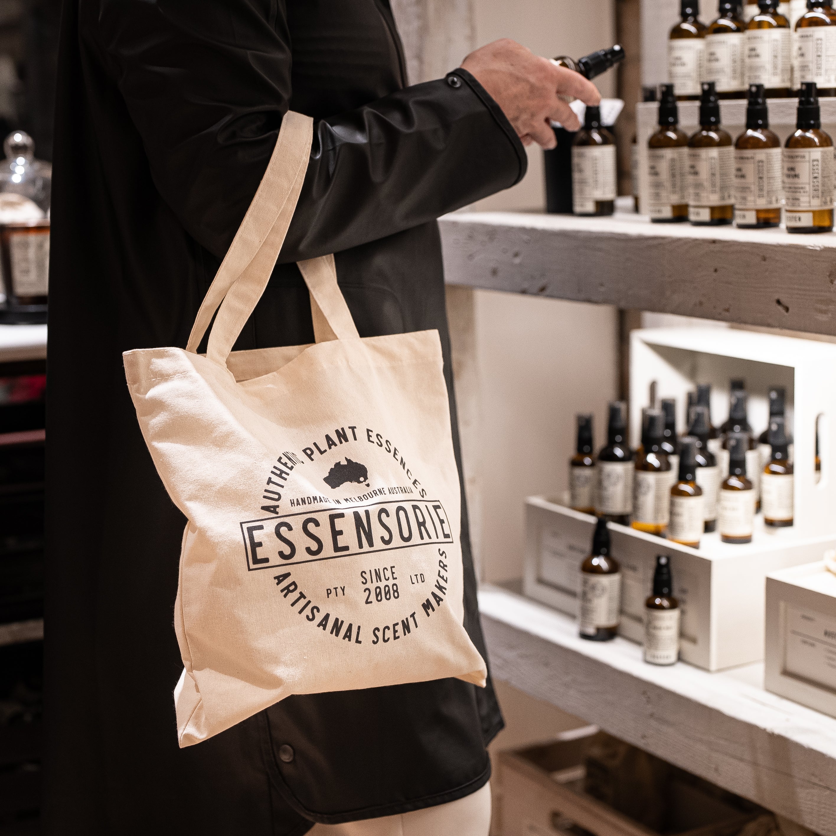 Organic Canvas Tote Bag
