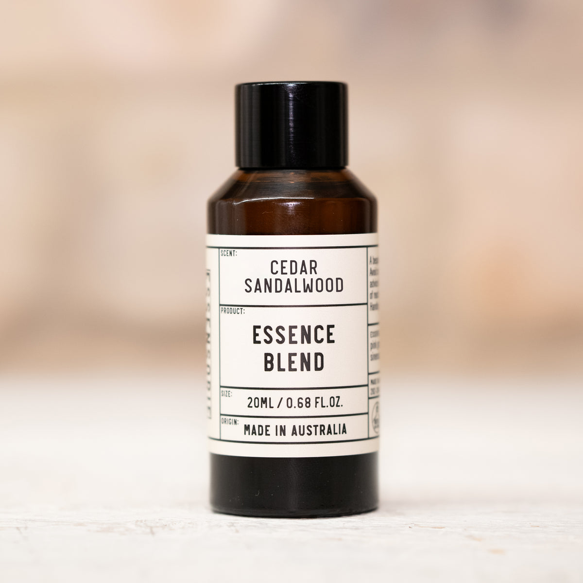 Cedar Sandalwood Essence Blend | Natural Essential Oil | Artisan Perfumery