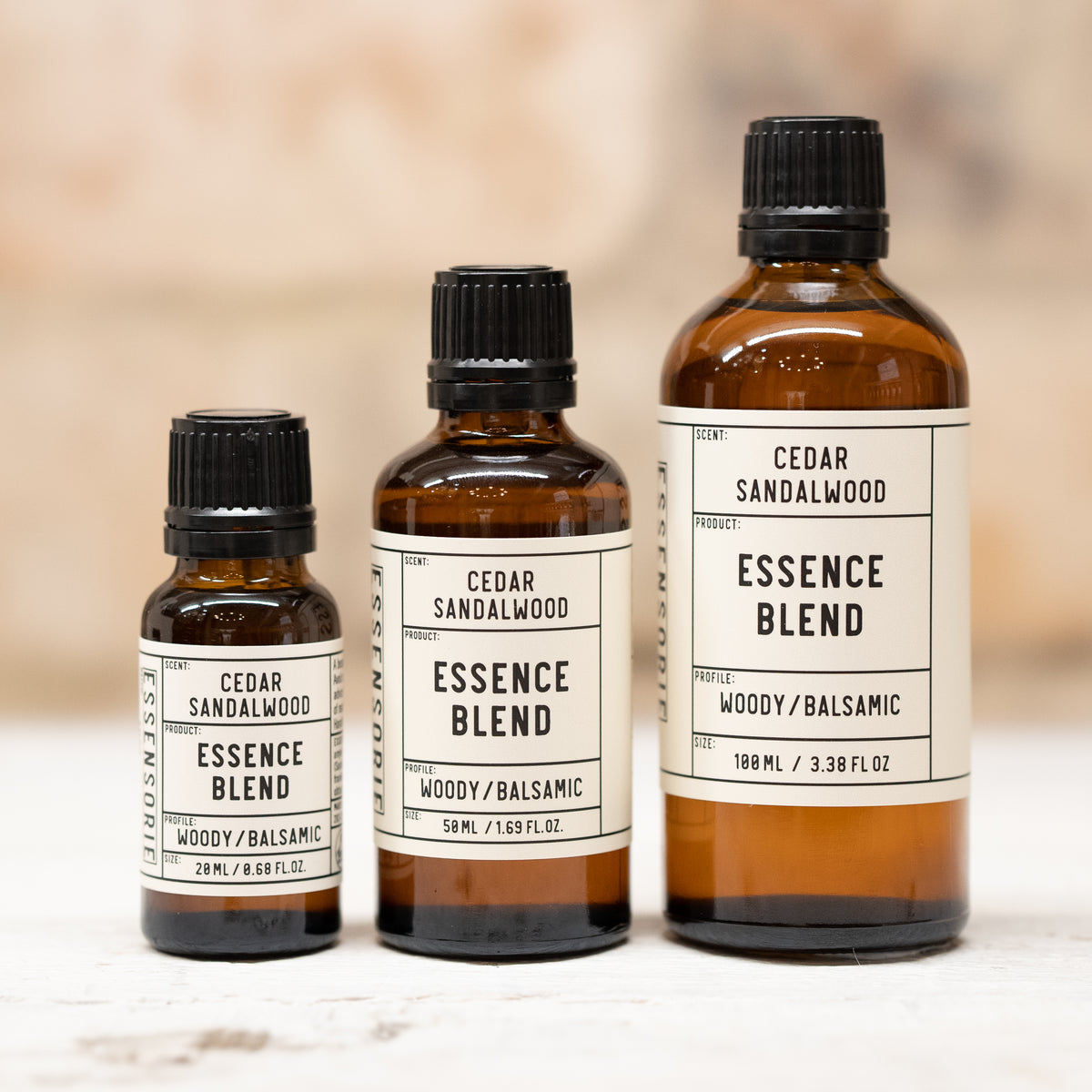 Cedar Sandalwood Essence Blend | Natural Essential Oil | Artisan Perfumery